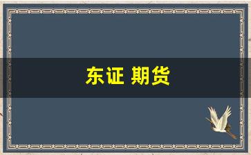 东证 期货(东证期货是国企还是私企)_https://www.xzdzcjn.com_北交所_第1张